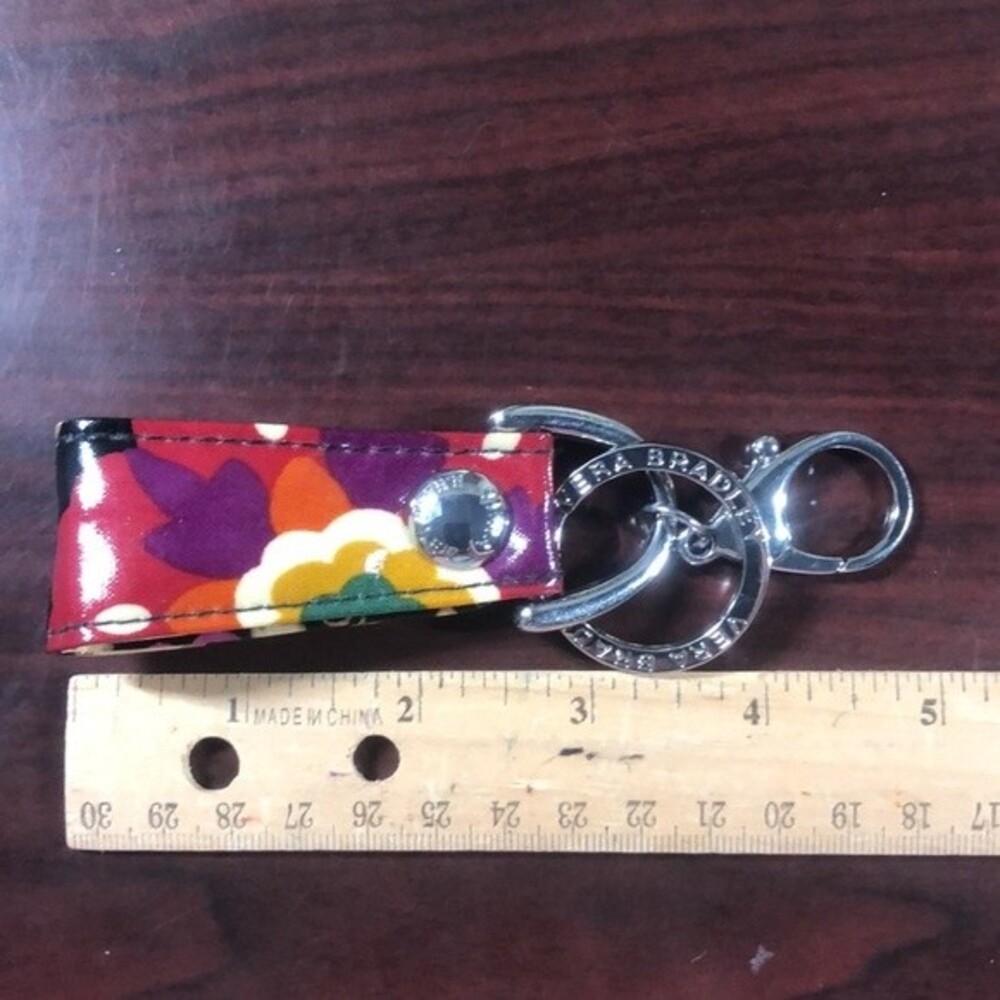 VERA BRADLEY Loop Keychain in Suzani Retired Winter 2011 - Picture 4 of 6